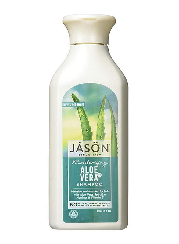 

Jason Moisturizing Aloe Vera 84% Shampoo for All Hair Types, 473ml