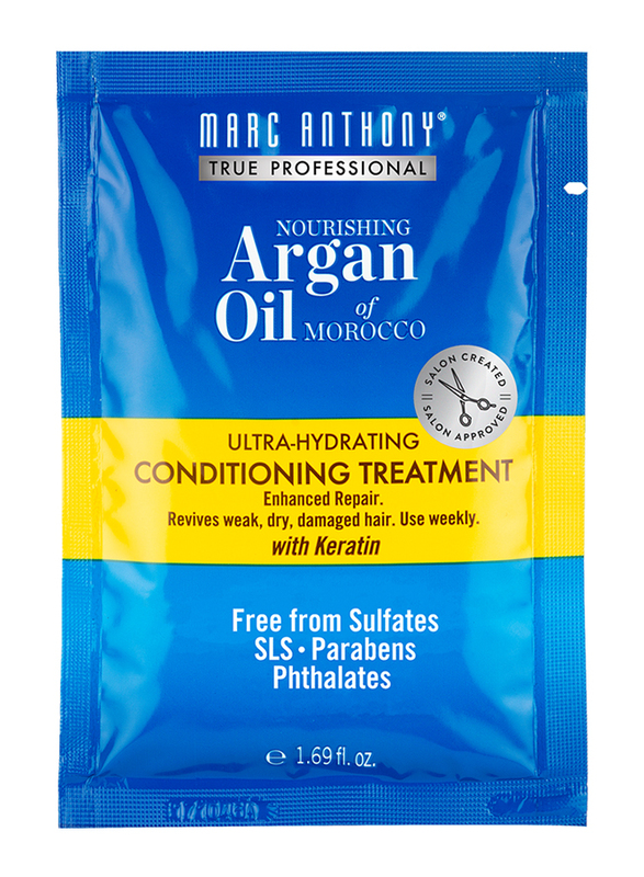 Marc Anthony Nourishing Argan Oil of Morocco Deep Hydrating Conditioning Treatment for Damaged Hair, 50ml