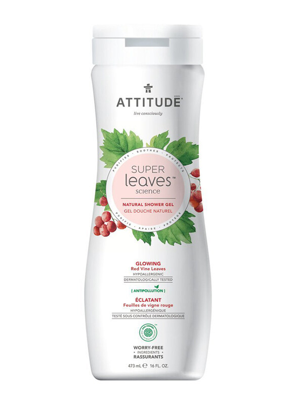 

Attitude Super Leaves Glowing Natural Shower Gel, 11294, 473ml