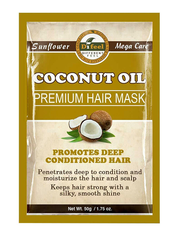 

Difeel Coconut Oil Premium Deep Conditioning Hair Mask for All Hair Types, 50gm