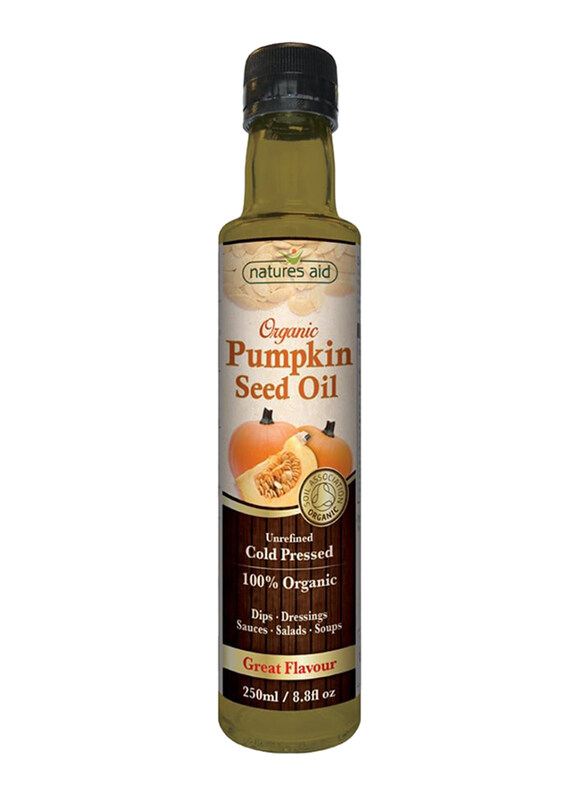 

Natures Aid Organic Pumpkin Oil, 250ml