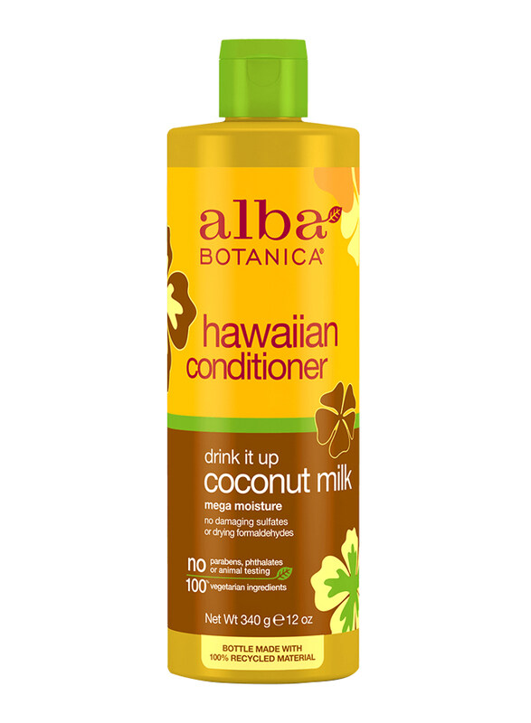 

Alba Botanica Hawaiian Drink It Up Coconut Milk Conditioner for Dry Hair, 340gm