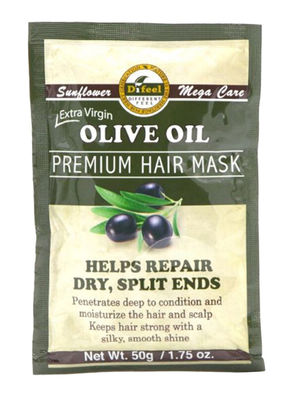 

Difeel Olive Oil Premium Deep Conditioning Hair Mask for All Hair Types, 50gm