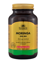 Sunshine Nutrition Moringa Dietary Supplement, 500mg, 100 Capsules