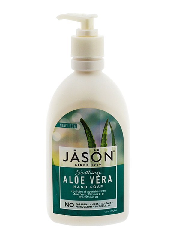 Jason Soothing Aloe Vera Hand Soap, 473ml