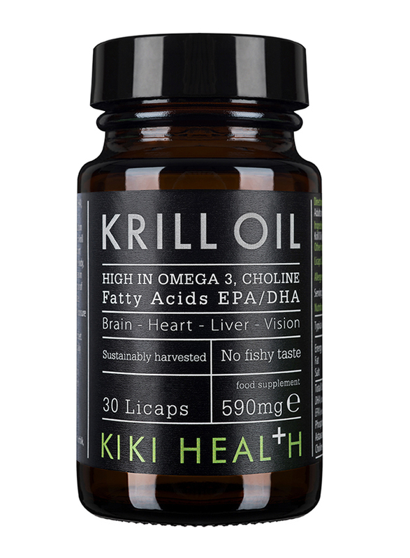 Kiki Health Krill Oil Food Supplement, 30 Licaps