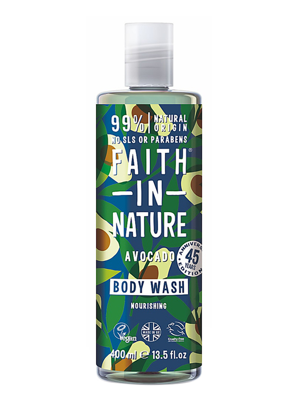 Faith In Nature Avocado Body Wash, 400ml