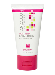 Andalou Naturals 1000 Roses Soothing Body Lotion, 50ml