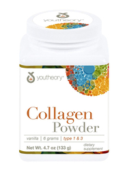Youtheory Collagen Powder Dietary Supplement, 00376, 4.7oz
