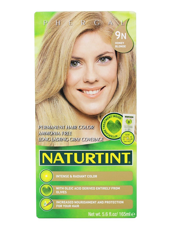 Naturtint Permanent Hair Color, 165ml, 9N Honey Blonde