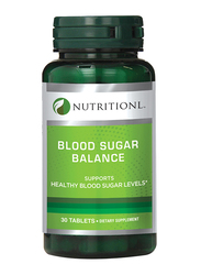 Nutritionl Blood Sugar Balance Dietary Supplement, 30 Tablets