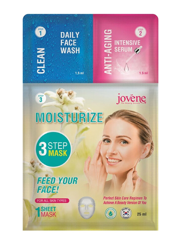 

Jovene 3 Step Moisturize Sheet Mask, 1 Piece