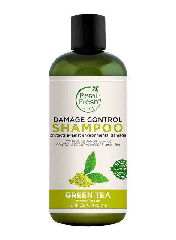

Petal Fresh Pure Green Tea Damage Control Shampoo for Damaged Hair, 475ml