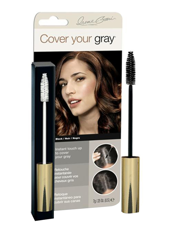 Cover Your Gray Touch Up Brush-In Wand, 7g, Black