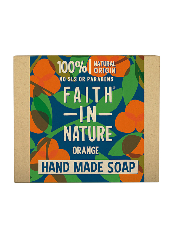 Faith In Nature Orange Soap Bar, 100gm