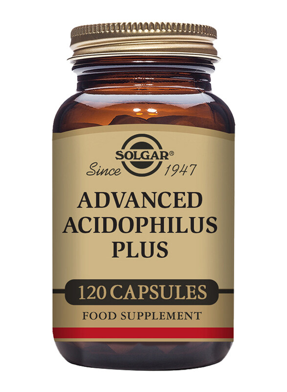 

Solgar Advanced 40+ Acidophilus Food Supplement, 120 Vegetable Capsules