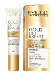 Eveline Gold Lift Expert Eye Cream, 15ml