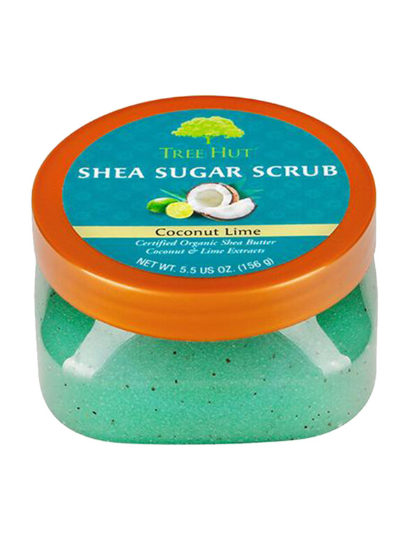 

Tree Hut Coconut Lime Shea Sugar Scrub, 5.5oz