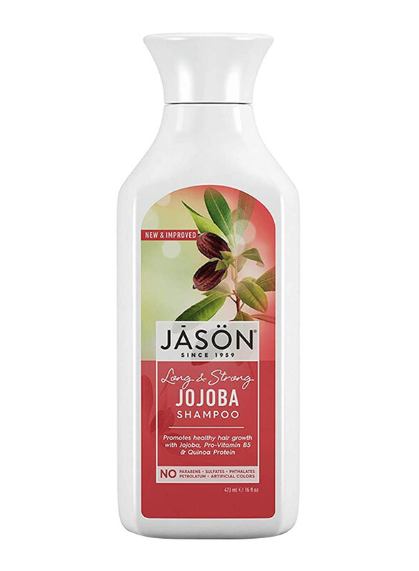 

Jason Long & Strong Jojoba Shampoo for All Hair Types, 473ml