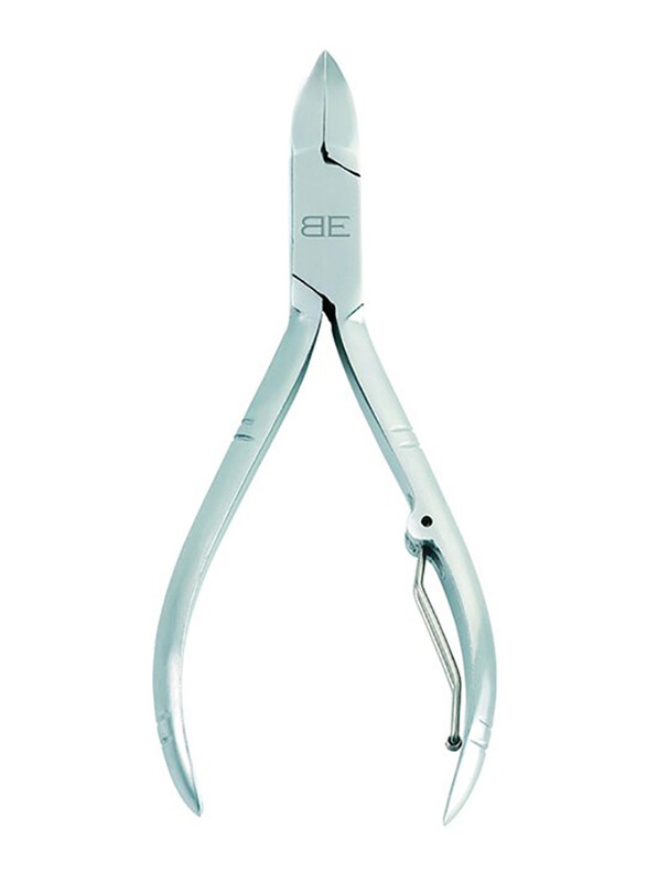 Beter Elite Manicure Nail Cuticle Nipper, Silver