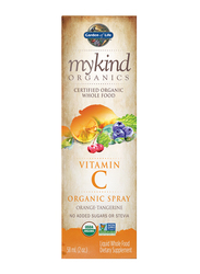 Garden of Life Mykind Organics Vitamin C Orange Tangerine Spray Whole Food Dietary Supplement, 58ml
