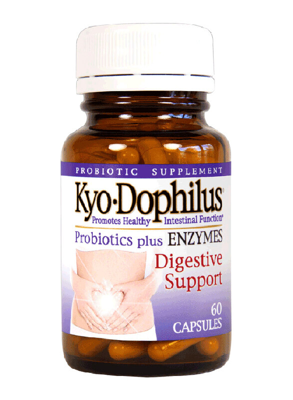 

Kyolic Kyo-Dophilus Probiotics Plus Enzymes Digestive Support, 60 Capsules