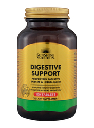 Sunshine Nutrition Digestive Support Dietary Supplement, 100 Tablets