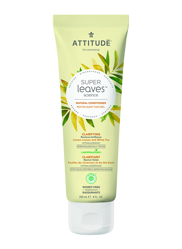 

Attitude Superleaves Clarifying Conditioner for All Hair Types, 240ml