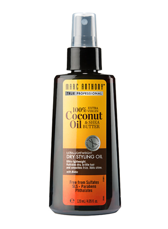 

Marc Anthony 100% Extra Virgin Coconut Oil & Shea Butter Dry Styling Oil for All Hair Types, 120ml