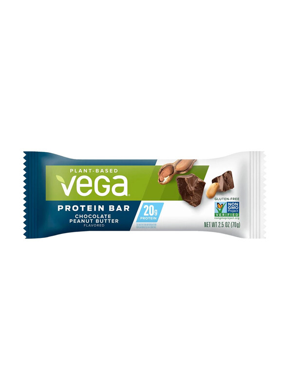 

Vega 20G Chocolate Peanut Butter Protein Bar, 12 Pieces x 70g