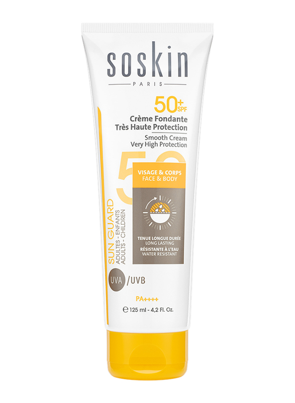 

Soskin Sg SPF50+ Very High Protection Smooth Cream, 125ml