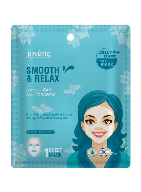 

Jovene Smooth & Relax Jelly Essence Sheet Mask, 1 Piece