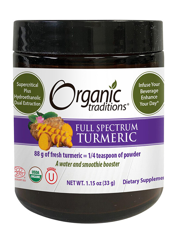 

Organic Traditions Full Spectrum Turmeric Powder, 33g