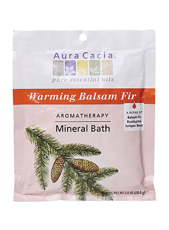 

Aura Cacia Aromatherapy Balsam Fir Mineral Bath, 70gm