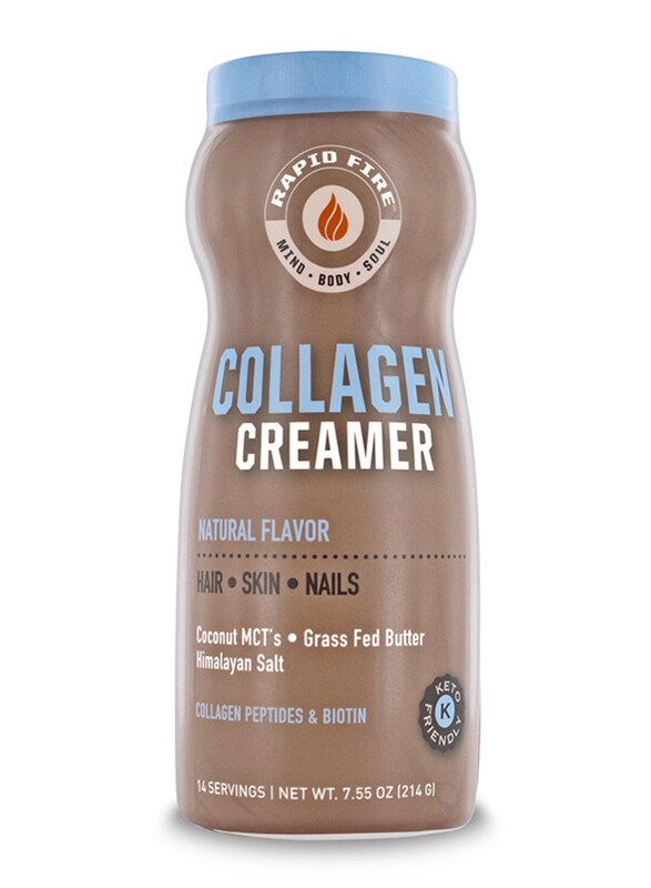 Rapid Fire Collagen Creamer, 214g