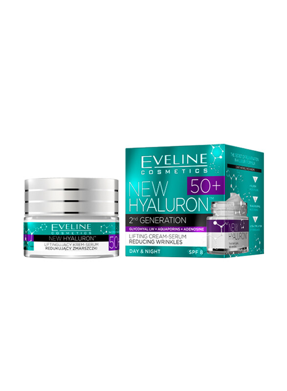 

Eveline New Hyaluron Second Generation Day & Night Cream 50+, 50ml