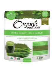 Organic Traditions Super 5 Grass Juice Blend, 150gm