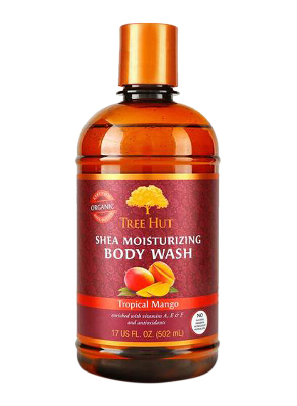 

Tree Hut Shea Tropical Mango Moisturizing Body Wash, 502ml