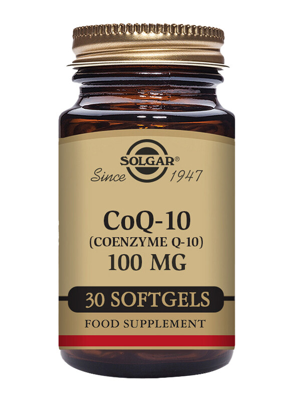 

Solgar CoQ-10 Food Supplement, 100mg, 30 Softgels