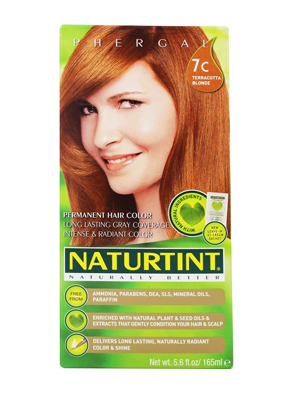 Naturtint Permanent Hair Color, 165ml, 7C Terracotta Blonde