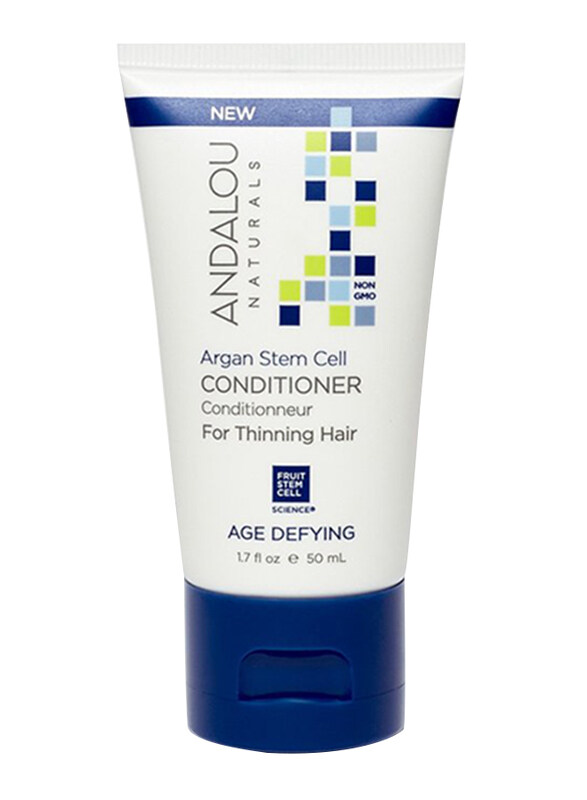 

Andalou Naturals Age Defying For Thinning Hair Argan Stem Cell Conditioner for All Hair Types, 50ml