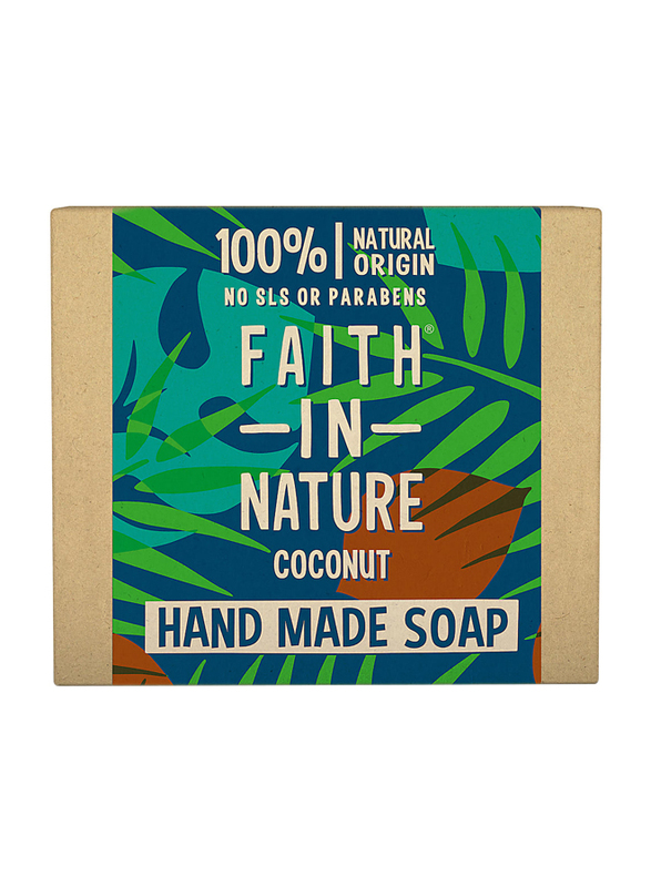 Faith In Nature Coconut Soap Bar, 100gm