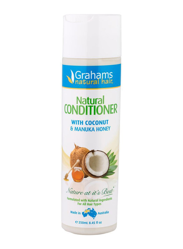 

Grahams Natural Coco & Manuka Honey Conditioner for All Hair Types, 250ml