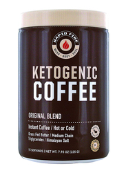 Rapid Fire Ketogenic Fair Trade Instant Keto Coffee Mix, 240g