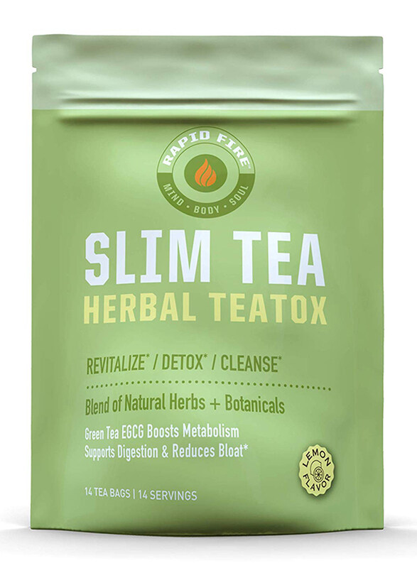 

Rapid Fire Slim Tea 14-Day Herbal Teatox Herbal Tea, 14 Tea Bags