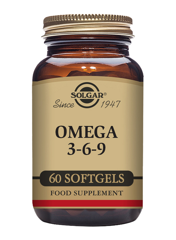 Solgar Efa Omega 3-6-9 Food Supplement, 1300mg, 60 Softgels