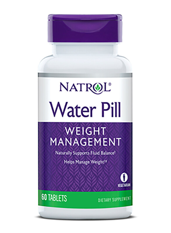

Natrol Water Pill Weight Management, 60 Tablets