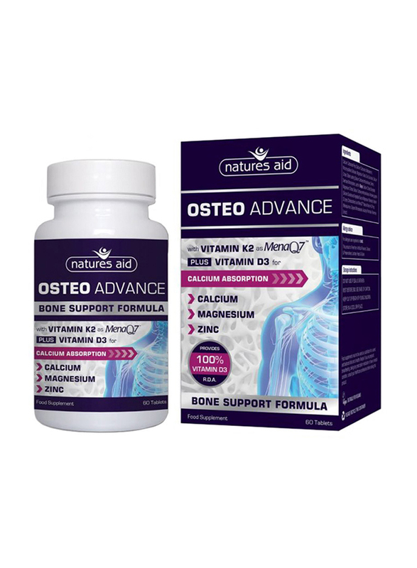 Nature's Aid Osteo Advance Food Supplement, 60 Tablets