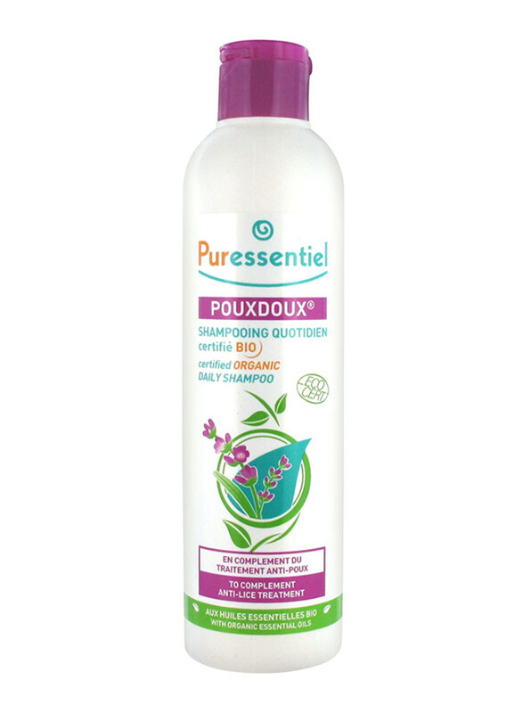 

Puressentiel Pouxdoux Bio Shampooing for All Hair Type, 200ml