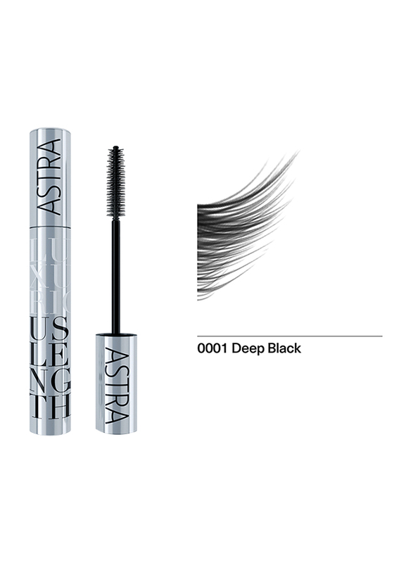 

Astra Luxurious Length Mascara, 8ml, 01 Deep Black